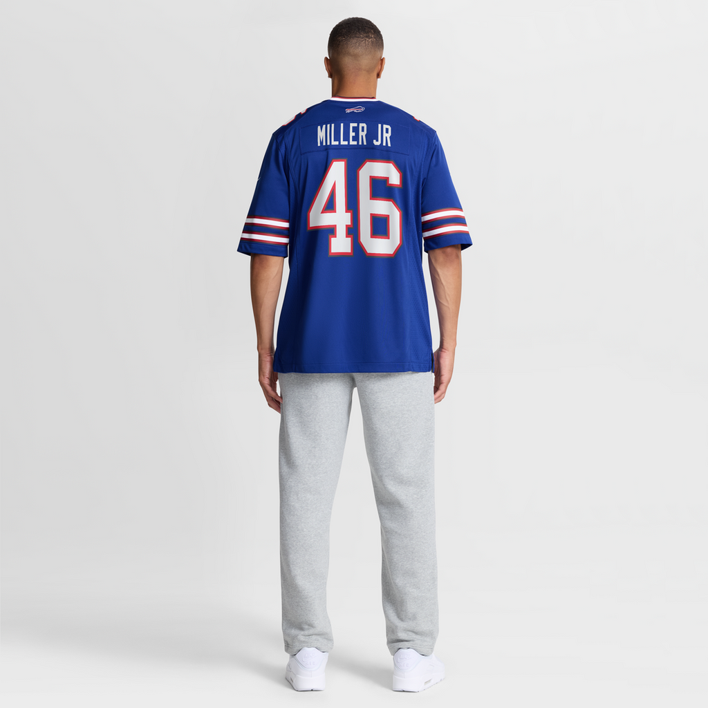 DJ Miller Jr. Buffalo Bills Team Game Jersey - Royal