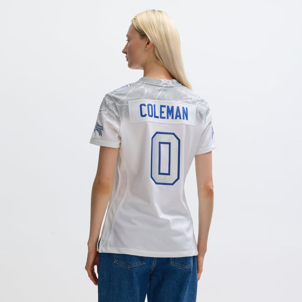 Keon Coleman Buffalo Bills Women's Rivalries Collection Game Jersey - White