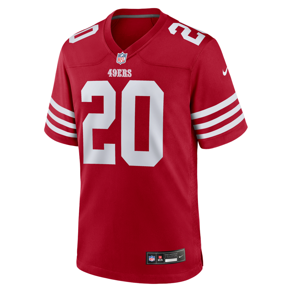 Upton Stout San Francisco 49ers Team Game Jersey - Scarlet