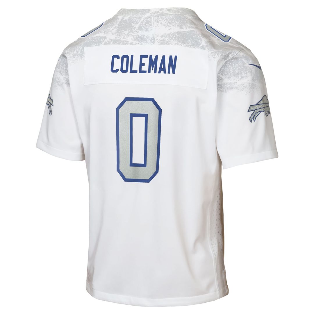 Keon Coleman Buffalo Bills Youth Rivalries Collection Game Jersey - White