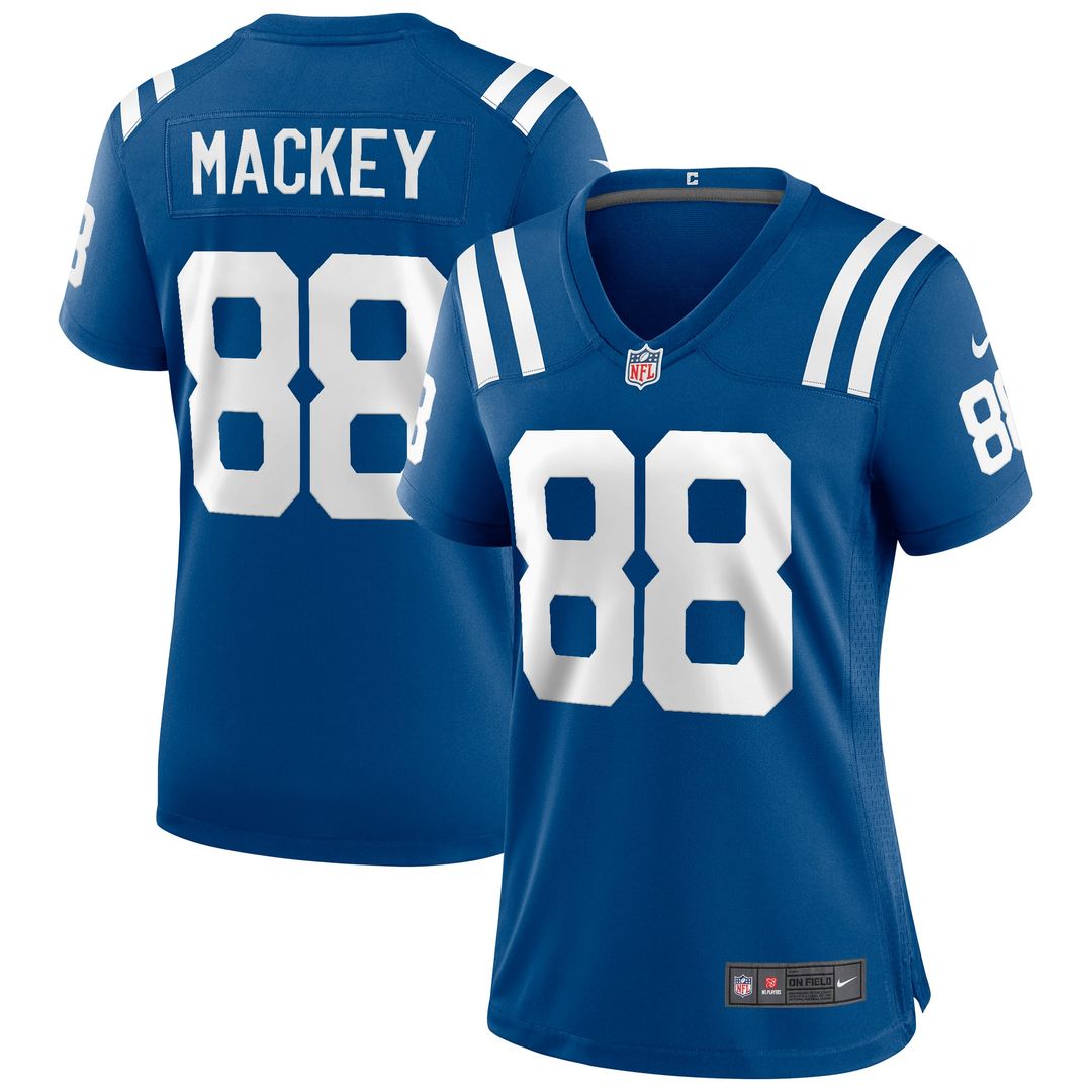 John Mackey Indianapolis Colts Women's Indiana Nights Alternate Game Jersey - Royal