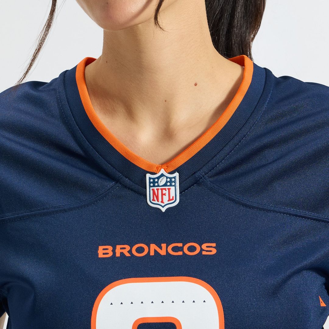 Patrick Surtain II Denver Broncos Women's Team Game Jersey - Orange