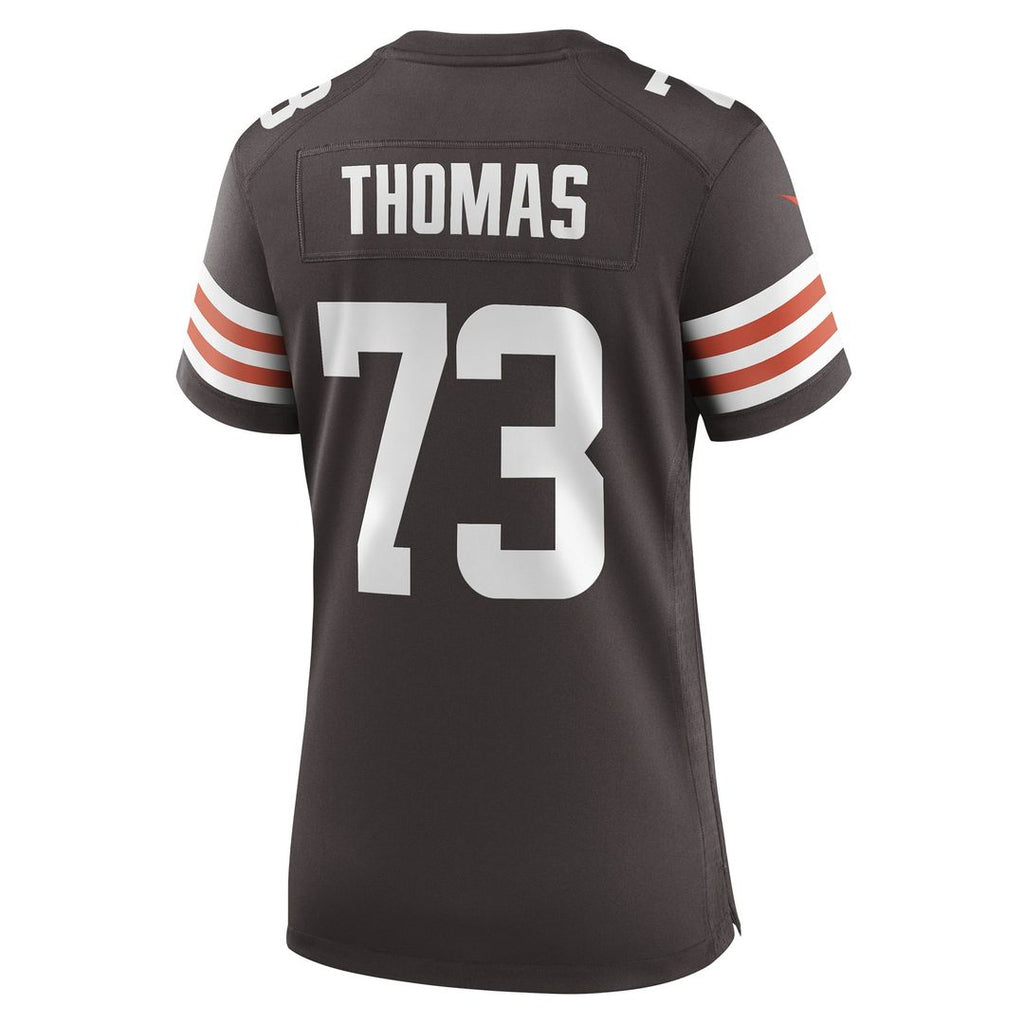Joe Thomas Cleveland Browns Women's Retired Game Player Jersey - Brown