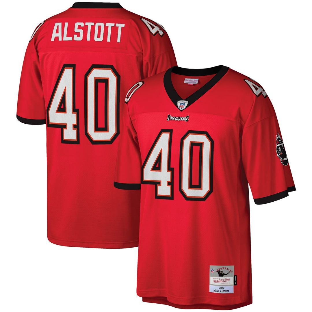 Mike Alstott Tampa Bay Buccaneers Legacy Replica Jersey - Red