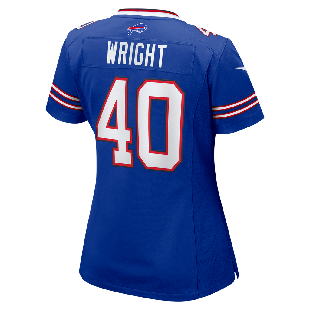 Matthew Wright Buffalo Bills Women's Team Game Jersey - Royal