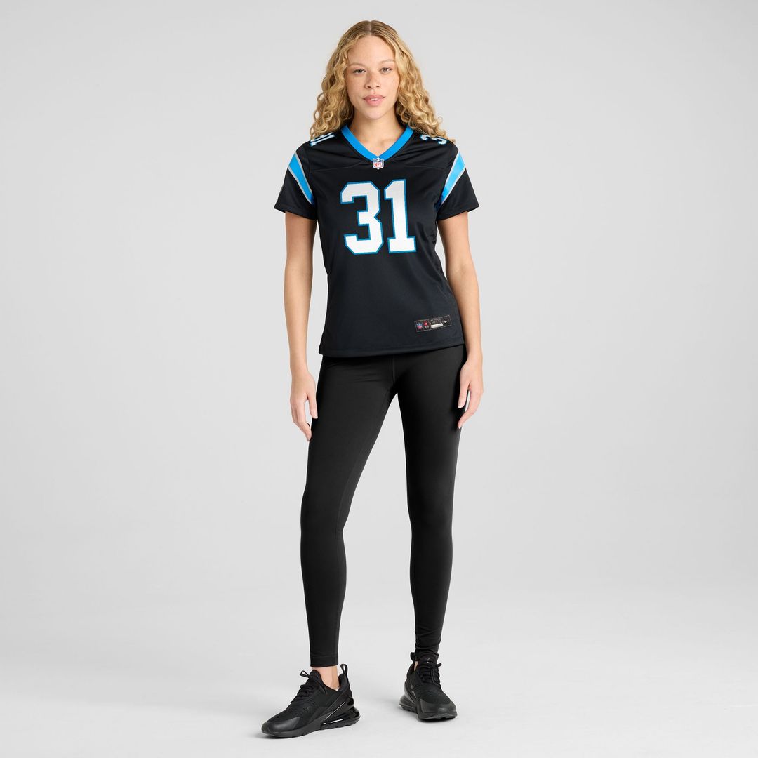 Corey Thornton Carolina Panthers Women's Team Game Jersey - Black