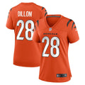 Corey Dillon Cincinnati Bengals Women's Retired Game Jersey - Orange