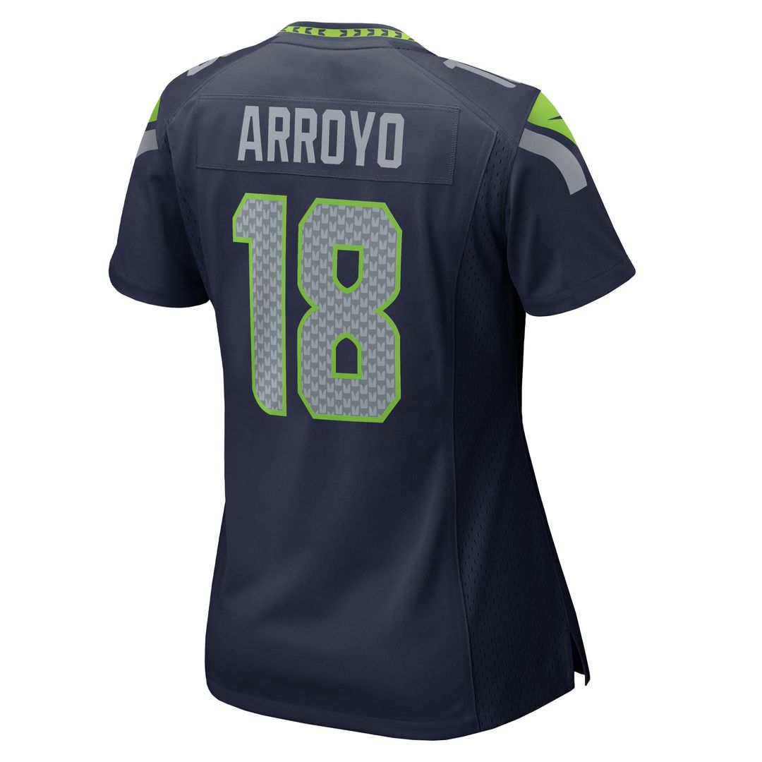 Elijah Arroyo Seattle Seahawks Women's Team Game Jersey - College Navy