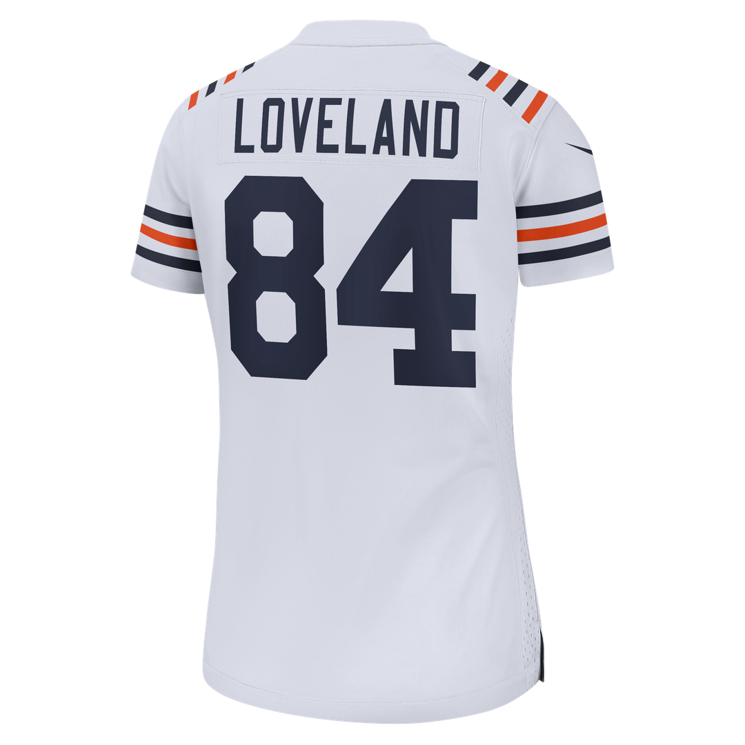 Colston Loveland Chicago Bears Women's Alternate Game Jersey - White