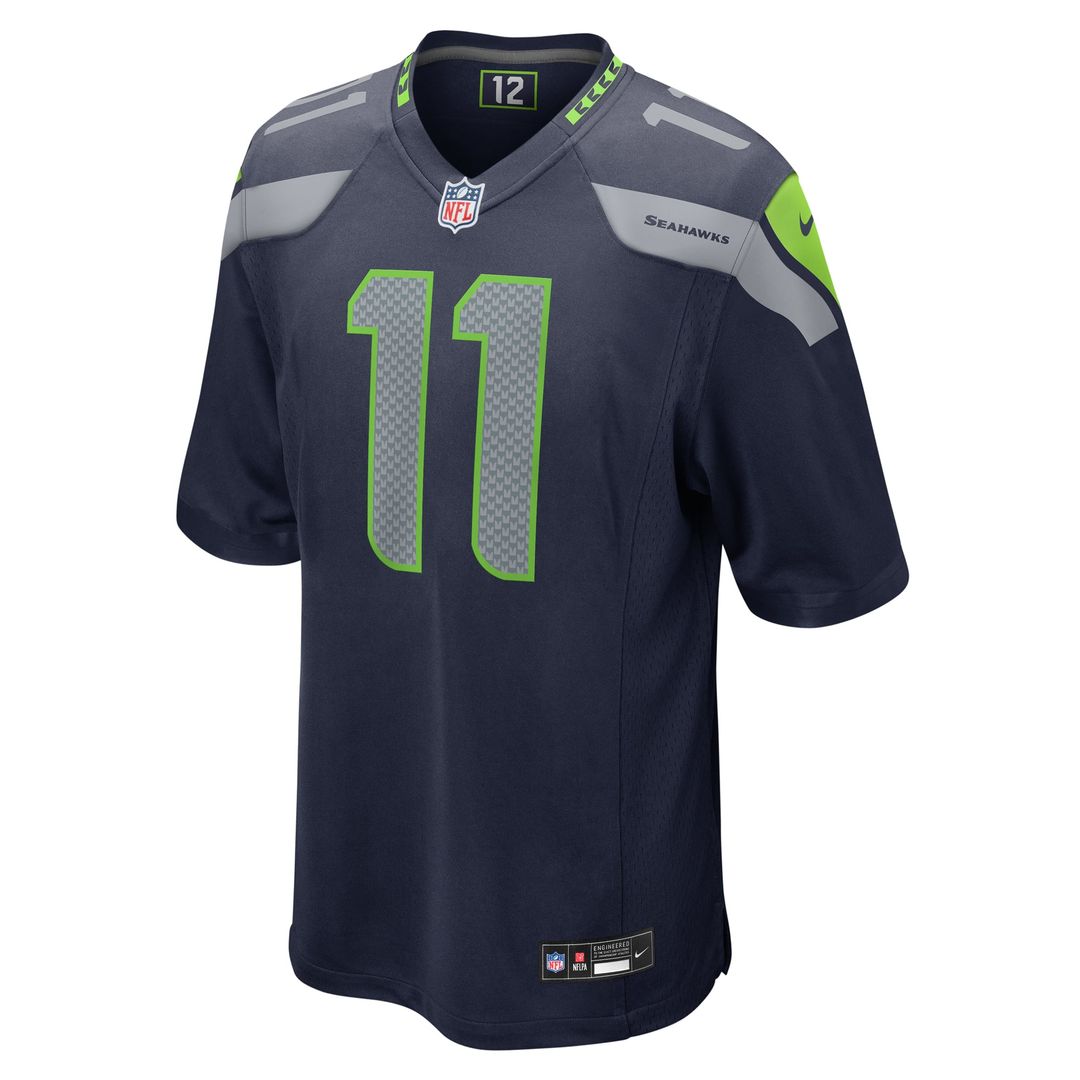 Jaxon Smith - Njigba Seattle Seahawks Game Jersey - College Navy