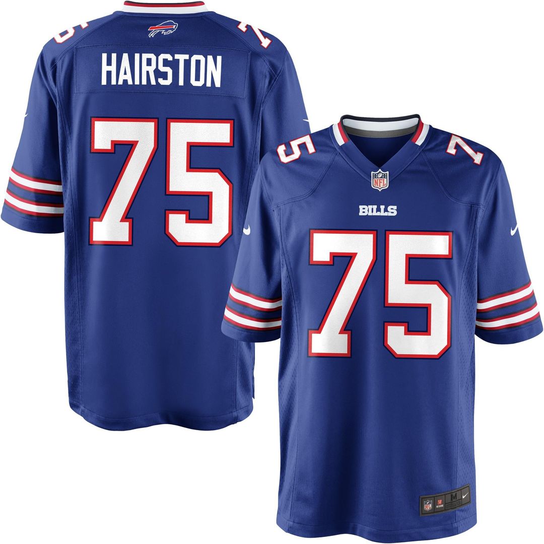 Youth Buffalo Bills Chris Hairston Team Color Game Jersey