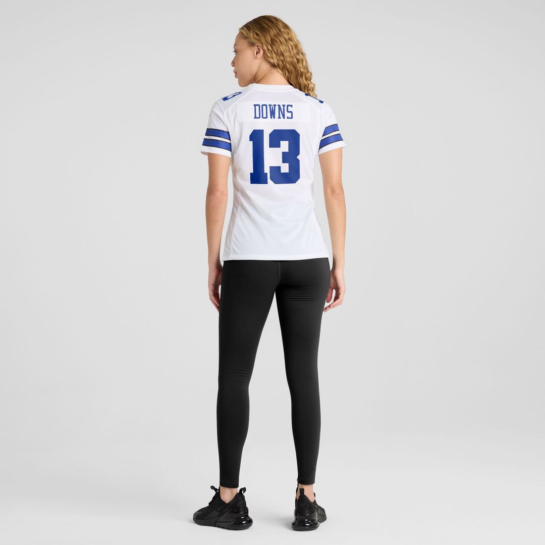 Caleb Downs Dallas Cowboys Women's Game Jersey - White