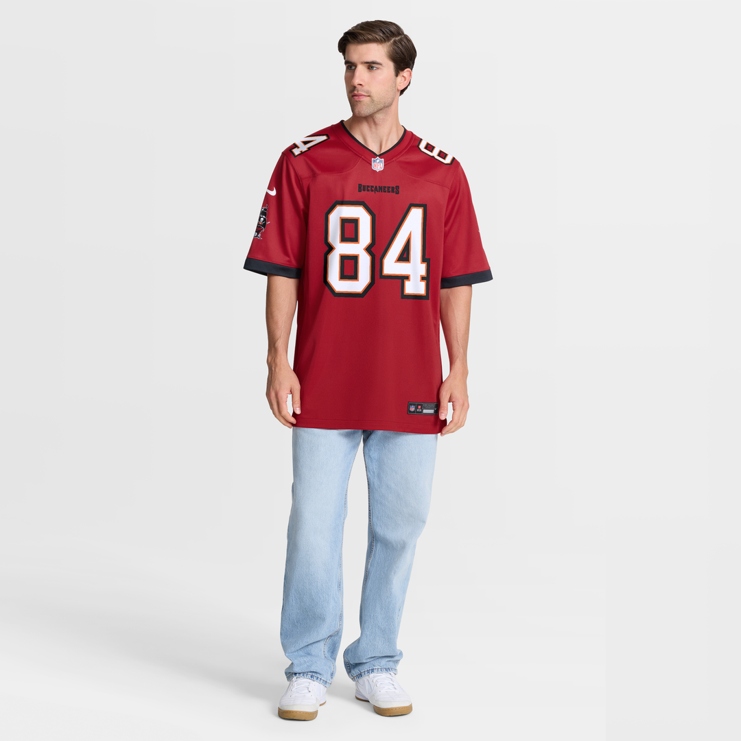 Bauer Sharp Tampa Bay Buccaneers Team Game Jersey - Red