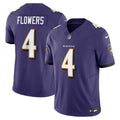 Zay Flowers Baltimore Ravens Vapor F.U.S.E. Limited Jersey - Purple
