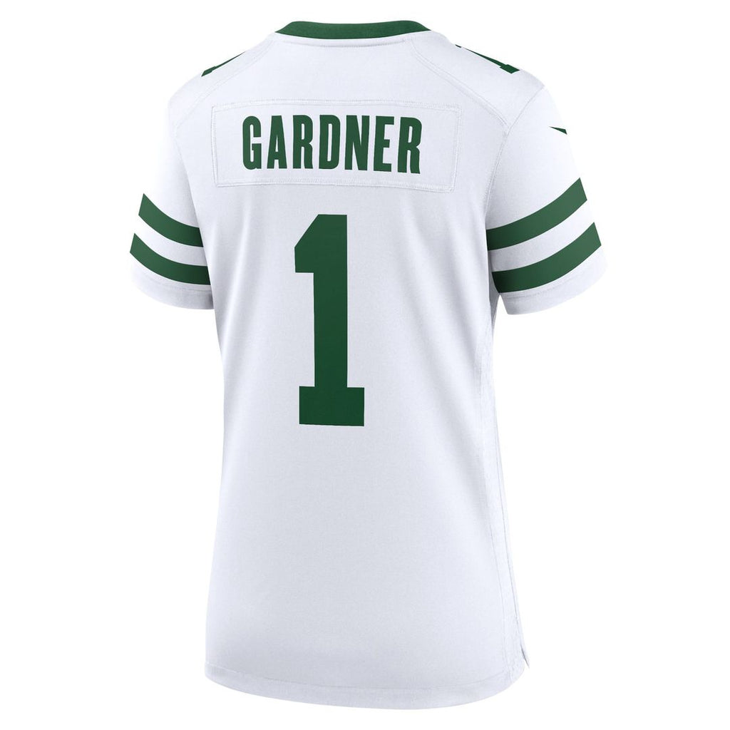 Ahmad Sauce Gardner New York Jets Women's Game Jersey - Legacy White