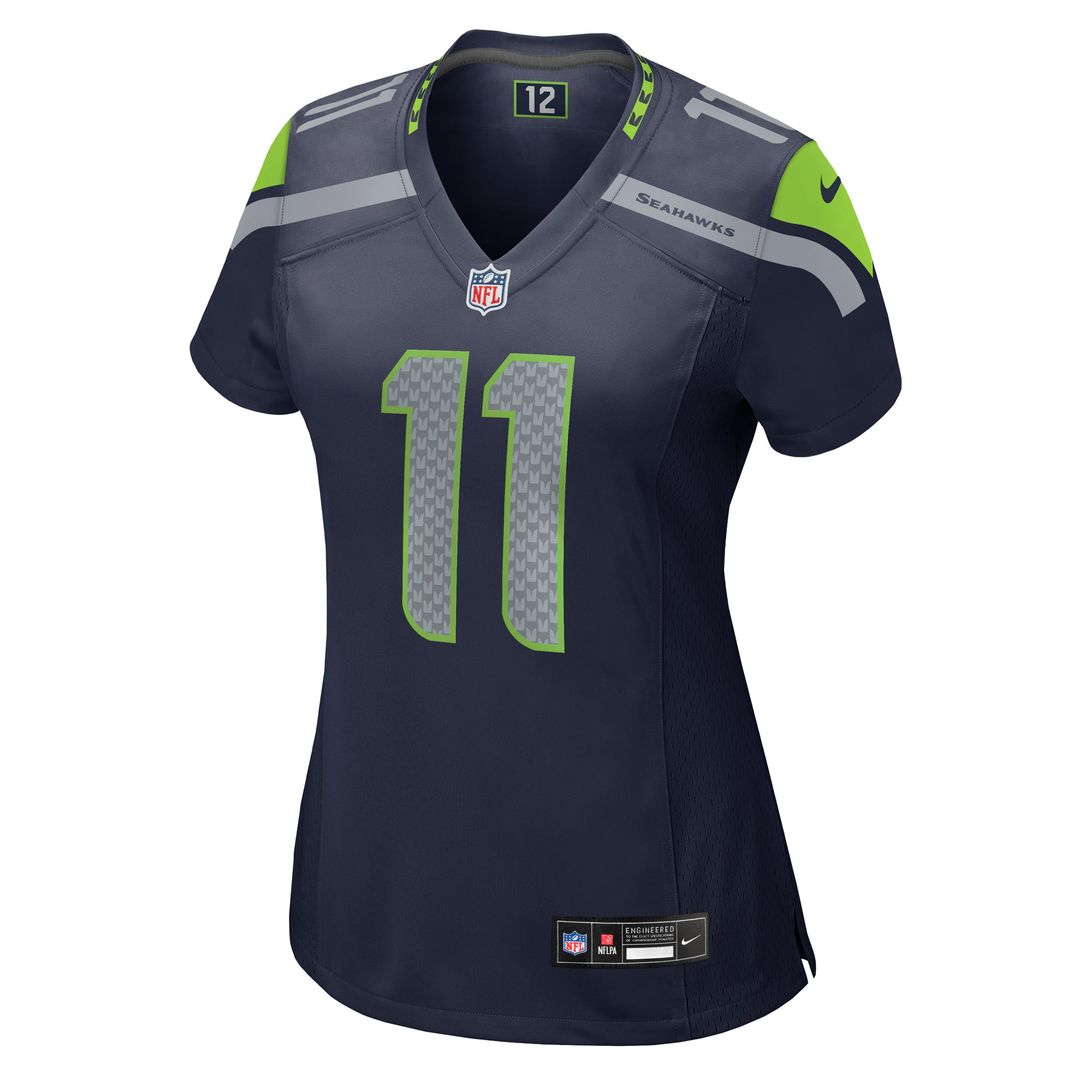 Jaxon Smith - Njigba Seattle Seahawks Women's Game Jersey - College Navy
