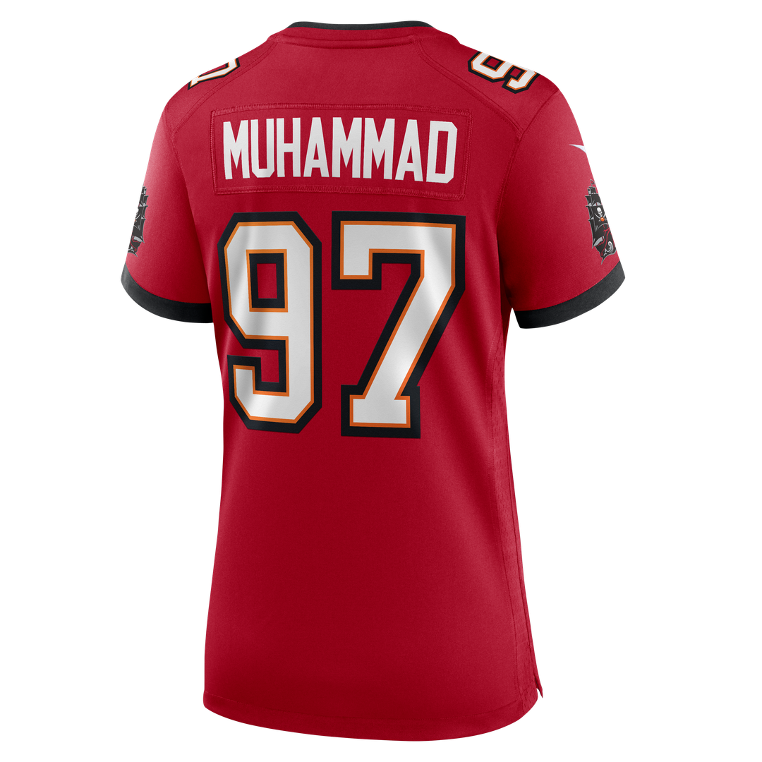 Al - Quadin Muhammad Tampa Bay Buccaneers Women's Team Game Jersey - Red
