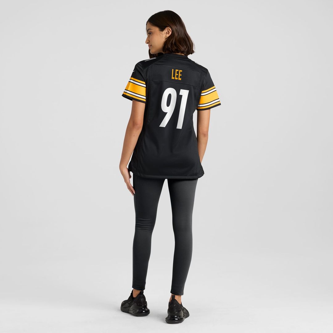 Logan Lee Pittsburgh Steelers Women's Team Game Jersey - Black