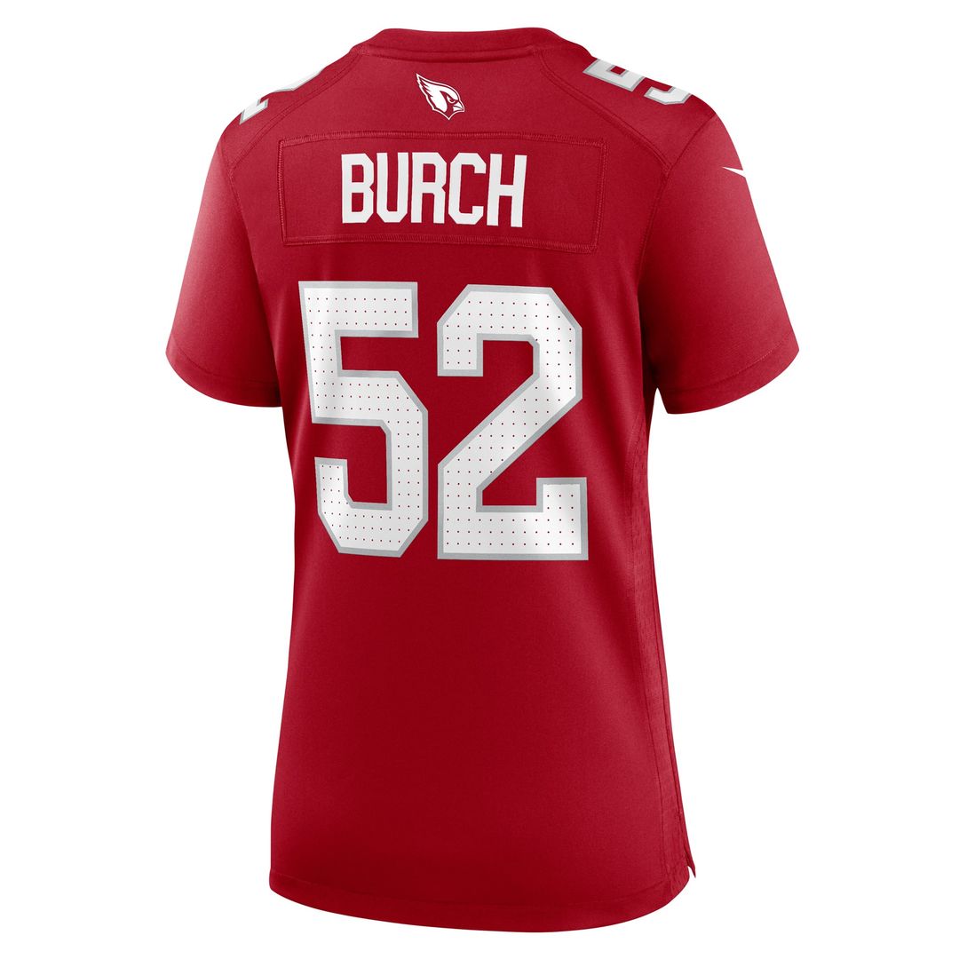 Jordan Burch Arizona Cardinals Women's Team Game Jersey - Cardinal