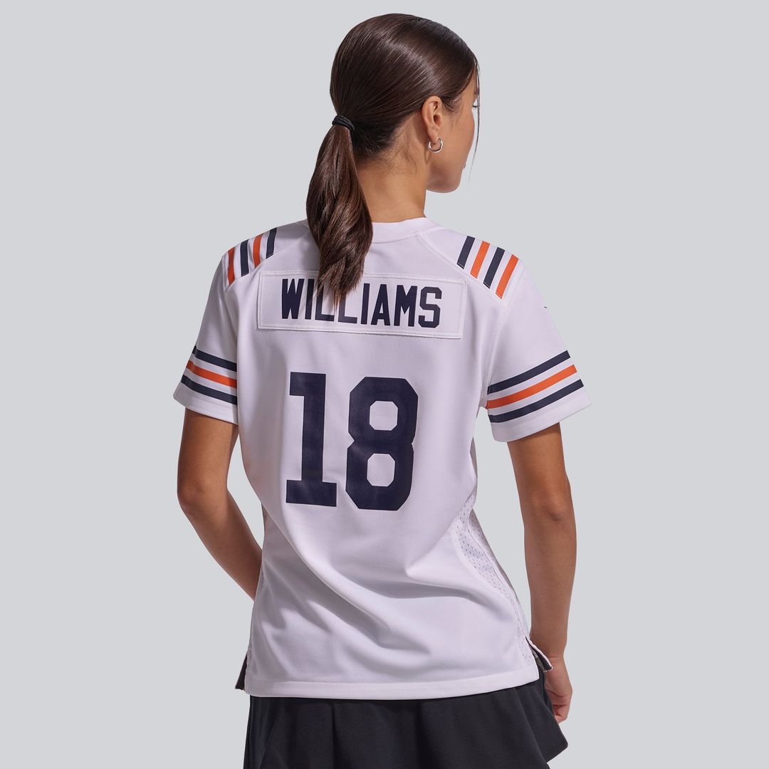 Caleb Williams Chicago Bears Women's 2nd Alternate Game Player Jersey - White