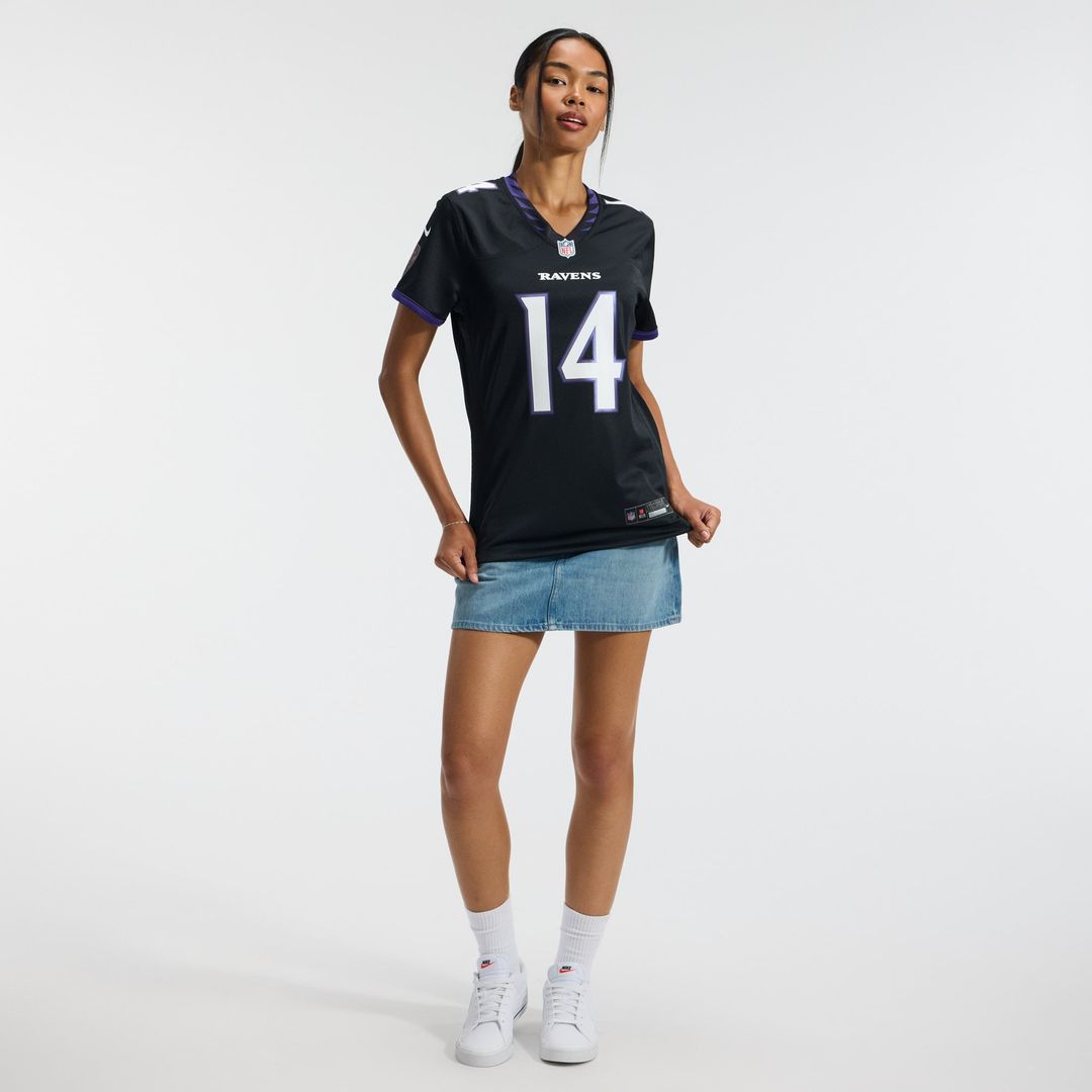 Kyle Hamilton Baltimore Ravens Women's Alternate Game Jersey - Black