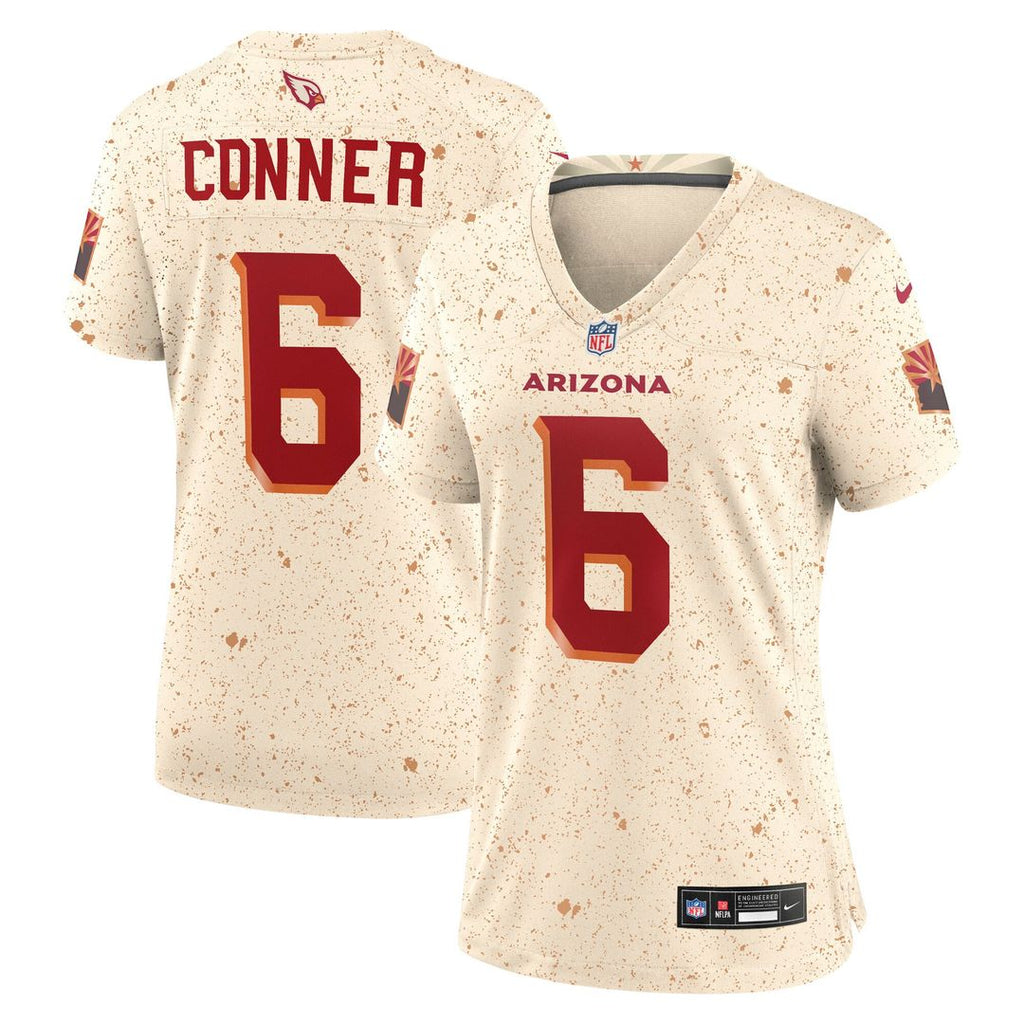 James Conner Arizona Cardinals Women's Rivalries Collection Game Jersey - Natural