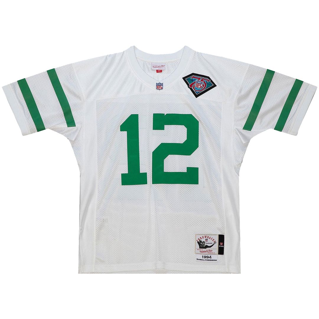 Randall Cunningham Philadelphia Eagles 1994 Authentic Throwback Retired Player Jersey - White