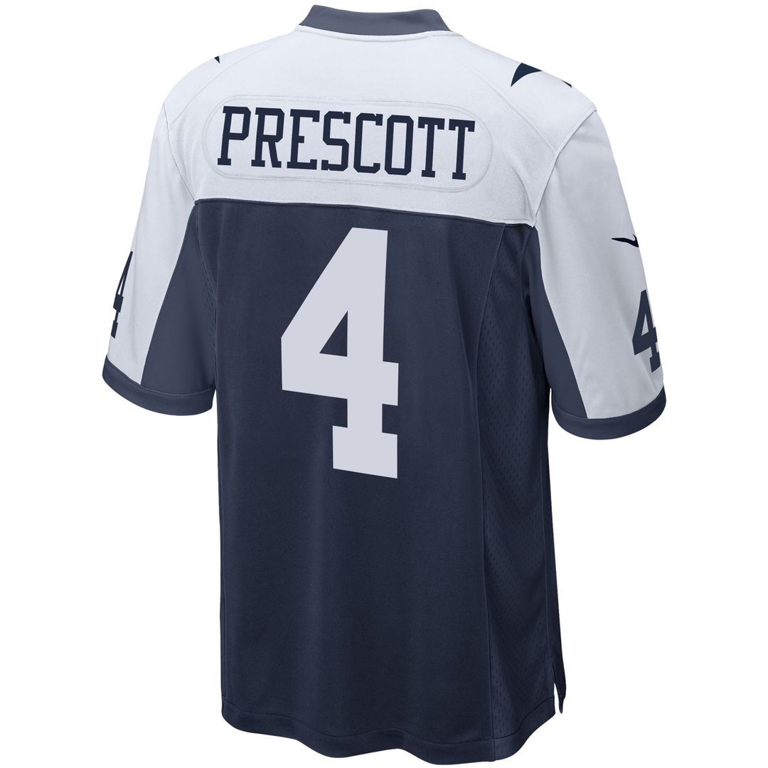 Dak Prescott Dallas Cowboys Alternate Game Team Jersey - White