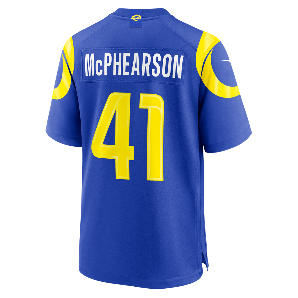 Zech McPhearson Los Angeles Rams Team Game Jersey - Royal