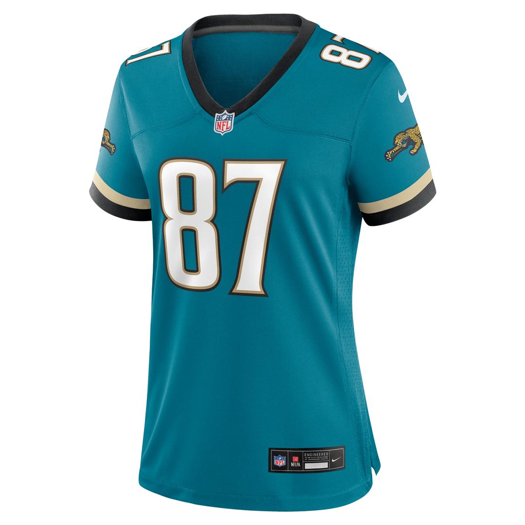 Keenan McCardell Jacksonville Jaguars Women's Prowler Throwback Retired Player Game Jersey - Teal