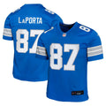 Sam LaPorta Detroit Lions Youth Game Jersey - Blue