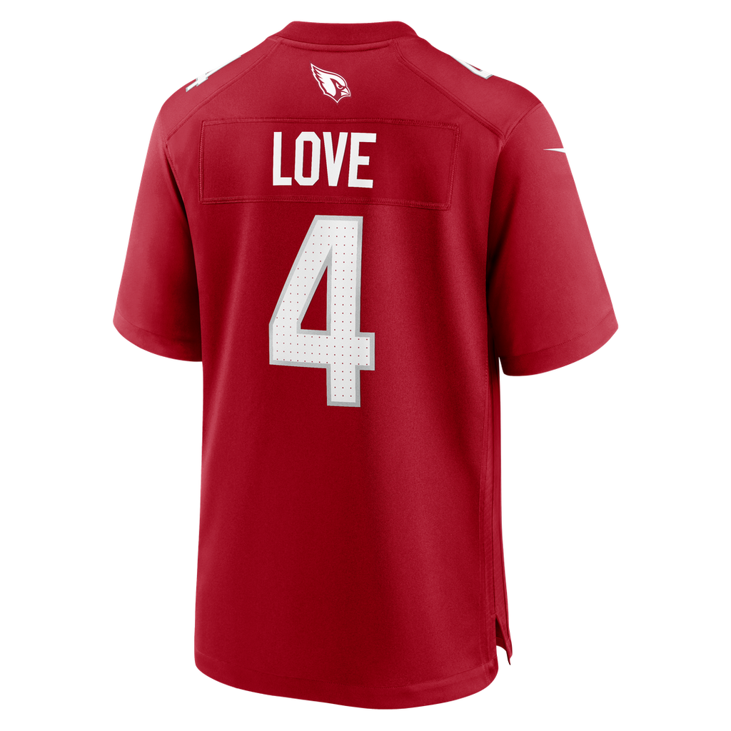 Jeremiyah Love Arizona Cardinals Alternate Game Player Jersey - Black