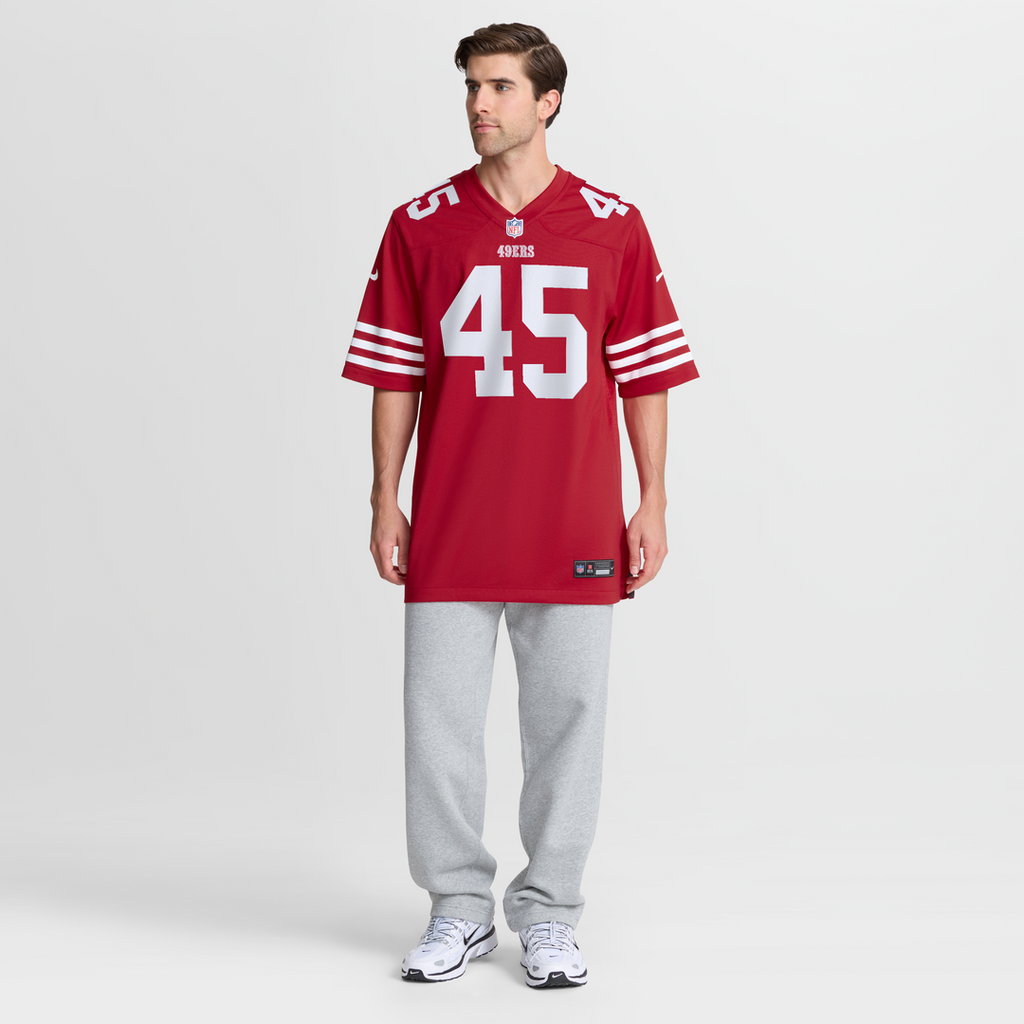 Nick Martin San Francisco 49ers Team Game Jersey - Scarlet