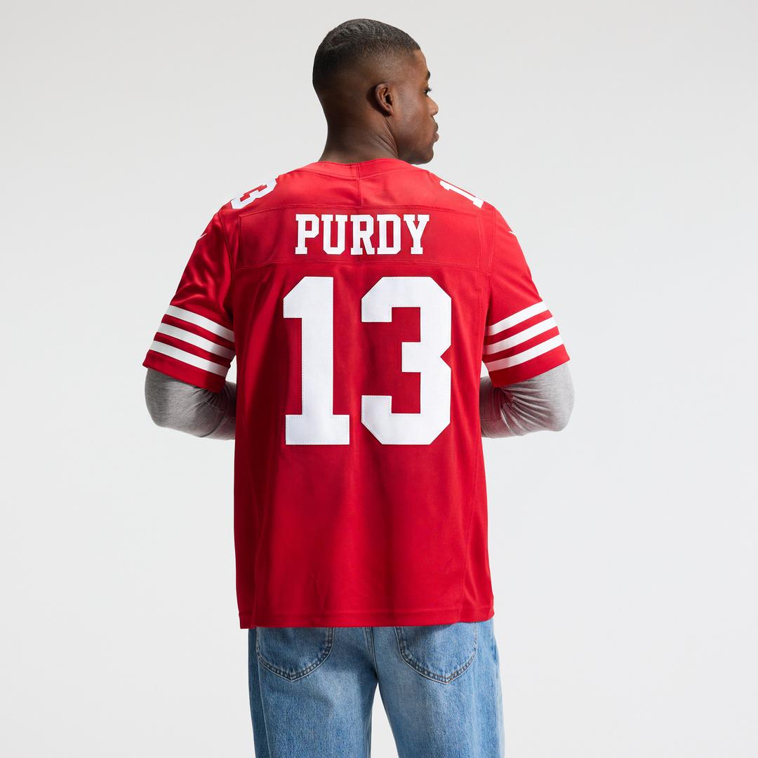 Brock Purdy San Francisco 49ers Team Vapor F.U.S.E. Stitched Limited Jersey - Scarlet