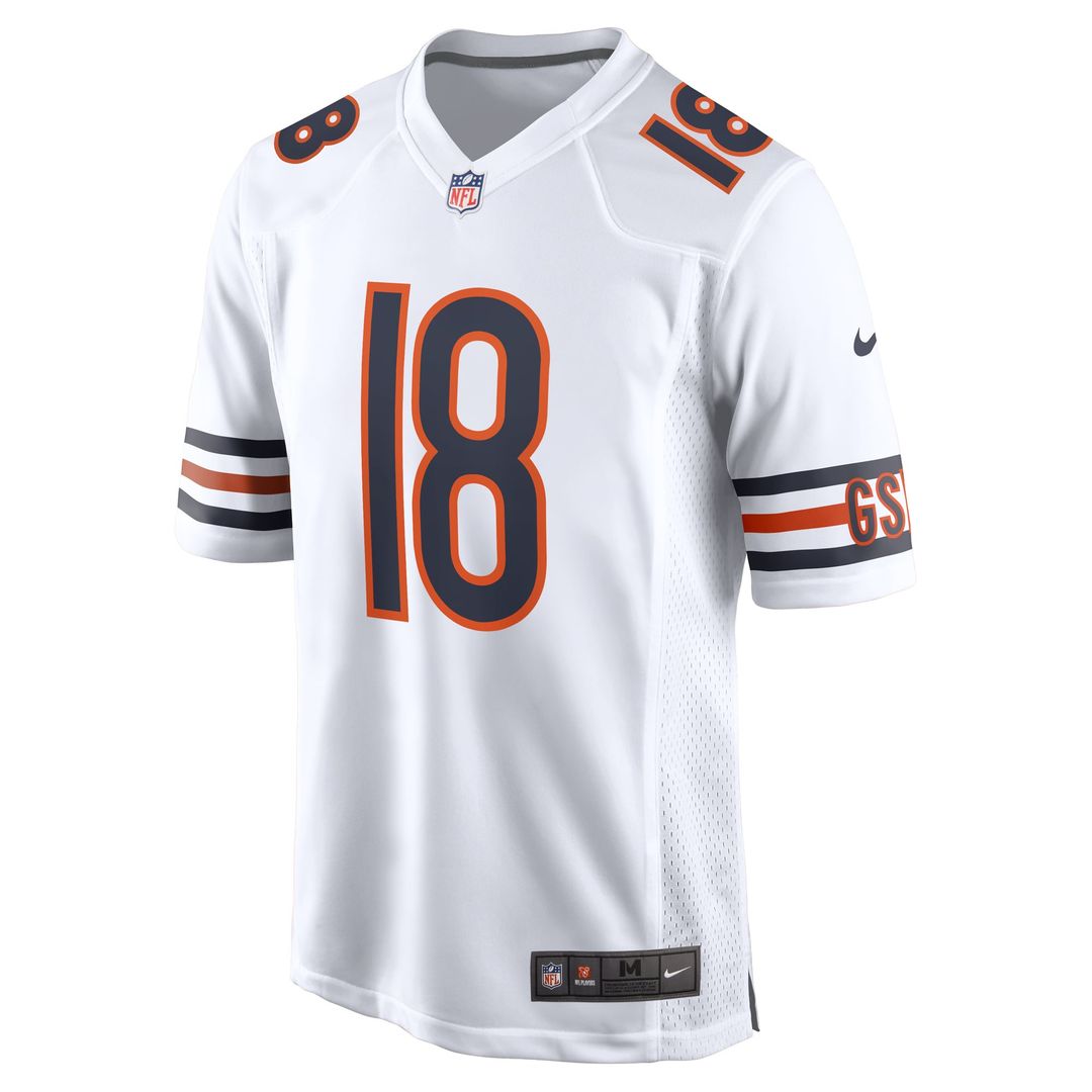 Caleb Williams Chicago Bears Alternate Player Game Jersey - Orange
