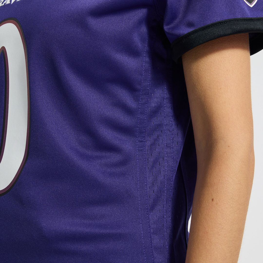 Roquan Smith Baltimore Ravens Women's Team Game Jersey - Purple