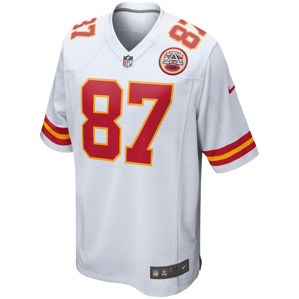 Travis Kelce Kansas City Chiefs Youth Game Jersey - Red