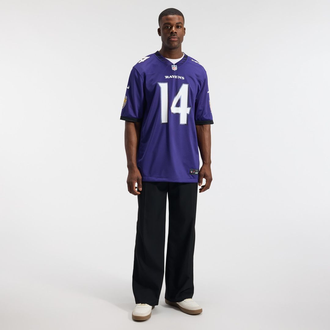 Kyle Hamilton Baltimore Ravens Team Game Jersey - Purple