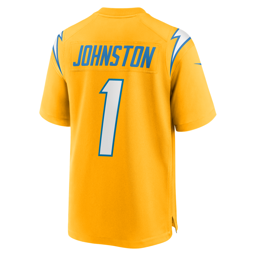 Quentin Johnston Los Angeles Chargers Alternate Charger Power Game Player Jersey - Gold