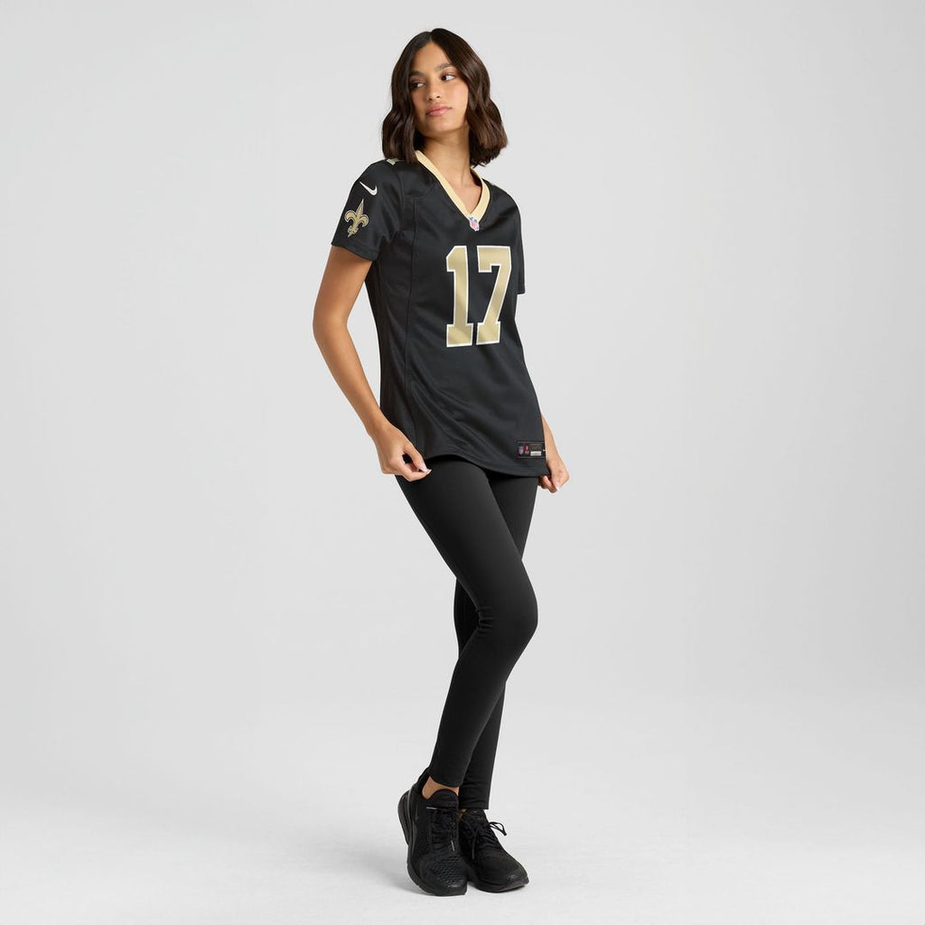 Trey Palmer New Orleans Saints Women's Team Game Jersey - Black