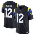 Puka Nacua Los Angeles Rams Rivalries Collection Stitched Limited Jersey - Dark Blue