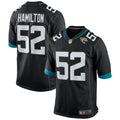 DaVon Hamilton Jacksonville Jaguars Game Jersey - Black