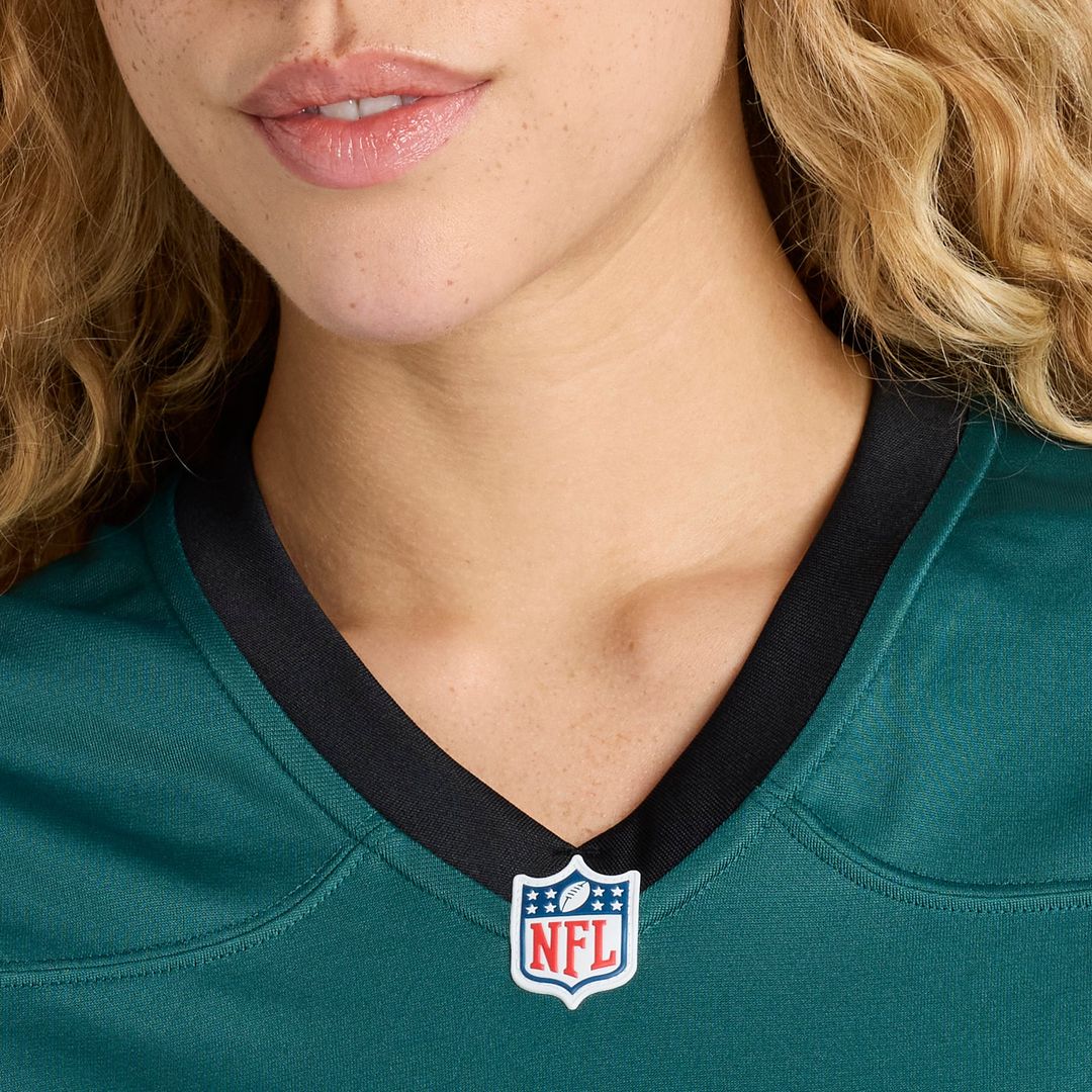 Jalen Carter Philadelphia Eagles Women's Team Game Jersey - Midnight Green