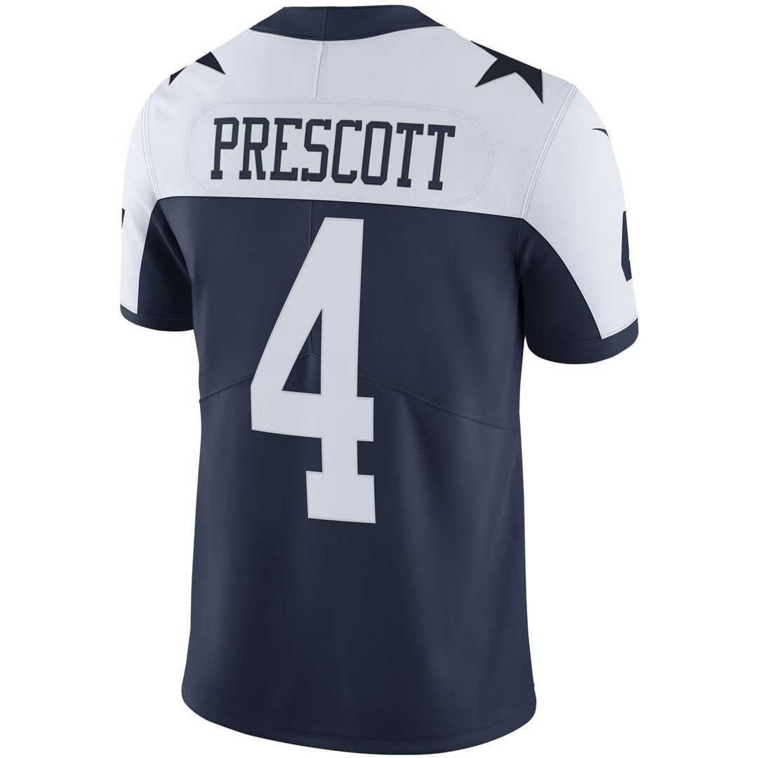 Dak Prescott Dallas Cowboys Alternate Vapor Limited Jersey - Navy
