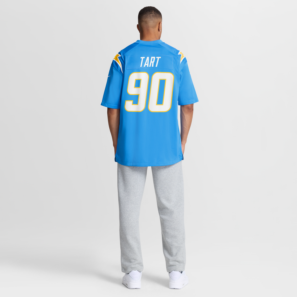 Teair Tart Los Angeles Chargers Team Game Jersey - Powder Blue