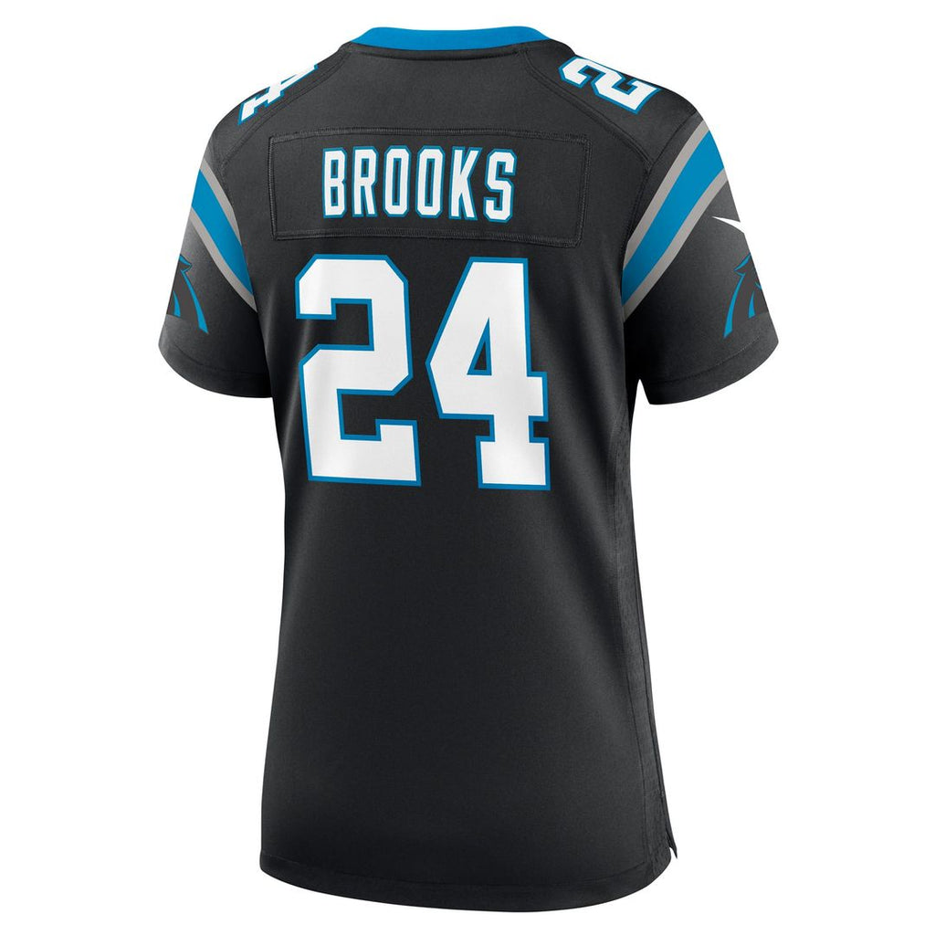 Jonathon Brooks Carolina Panthers Women's Game Jersey - Black