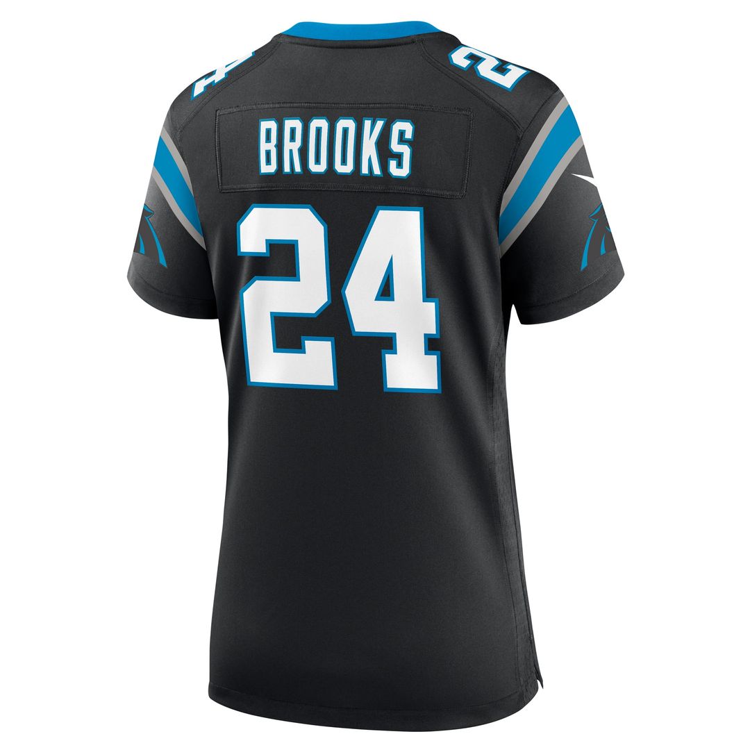 Jonathon Brooks Carolina Panthers Women's Game Jersey - Black