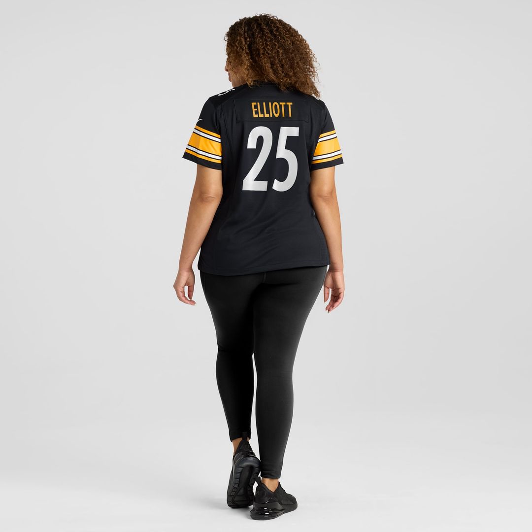 DeShon Elliott Pittsburgh Steelers Women's Team Game Jersey - Black