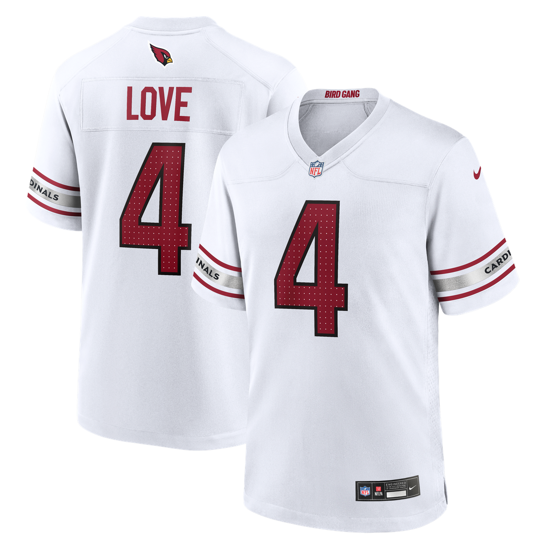 Jeremiyah Love Arizona Cardinals Alternate Game Player Jersey - Black