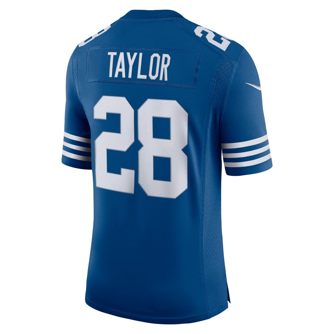 Men's Jonathan Taylor Royal Indianapolis Colts Alternate Vapor Limited Jersey